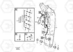 74273 Boom and grease piping FB2800C, Volvo Construction Equipment