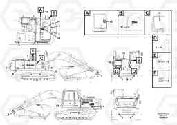 83632 Decals EC180B PRIME S/N 12001-, Volvo Construction Equipment