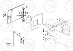 64029 Door, side EC330B PRIME S/N 15001-, Volvo Construction Equipment