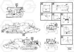 93439 Decals EC330B PRIME S/N 15001-, Volvo Construction Equipment