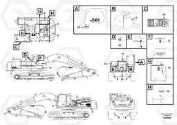 69806 Decals EC330B PRIME S/N 15001-, Volvo Construction Equipment
