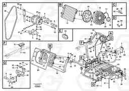 95318 Air conditioning line, cooling and heater EC55C S/N 110001- / 120001-, Volvo Construction Equipment