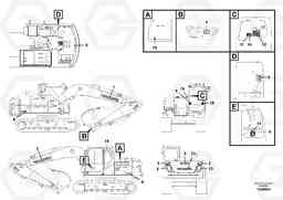 86225 Decals EC140C, Volvo Construction Equipment