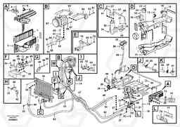 81770 Air conditioning line, cooling and heater ECR58, Volvo Construction Equipment