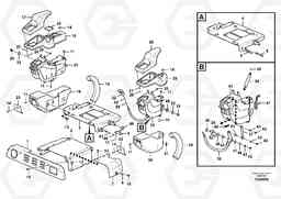 102618 Instrument panel, control panel ECR88 S/N 14011-, Volvo Construction Equipment