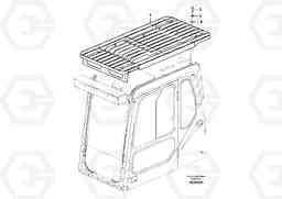 88344 Fops, protecting equipment EC210B PRIME S/N 70001-/80001- 35001-, Volvo Construction Equipment