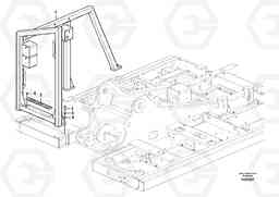95596 Upper protection, Forestry EC210B PRIME S/N 70001-/80001- 35001-, Volvo Construction Equipment
