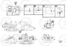 104403 Decals EC210B PRIME S/N 70001-/80001- 35001-, Volvo Construction Equipment