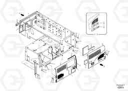 86459 Door, side EC360B SER NO INT 12152- EU&NA 80001-, Volvo Construction Equipment