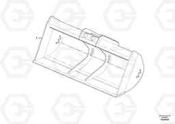 77758 Grading bucket for Quickfit ATTACHMENTS ATT. COMPACT EXCAVATORS BUCKET&HAMMER, Volvo Construction Equipment