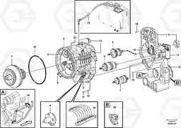 101330 Hydraulic transmission with fitting parts L110F, Volvo Construction Equipment