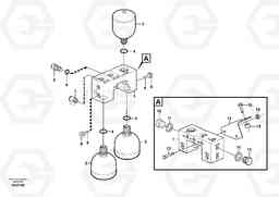 90112 Valve and accumulators L180F HL HIGH-LIFT, Volvo Construction Equipment