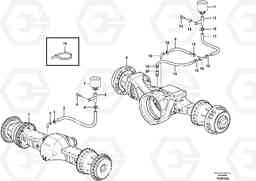 81622 Venting, planetary gear L110F, Volvo Construction Equipment