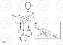 96147 Valve and accumulators L220F, Volvo Construction Equipment