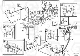 48505 Fuel pipes L350F, Volvo Construction Equipment