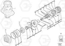 82237 Slewing gear motor EC35C, Volvo Construction Equipment