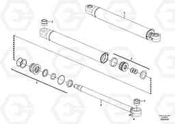 36627 Boom offset cylinder EC35C, Volvo Construction Equipment