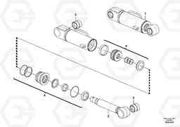 26109 Dozer blade cylinder EC35C, Volvo Construction Equipment