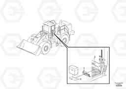 44509 Lunch box holder L350F, Volvo Construction Equipment