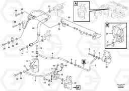 97604 Fuel pipes, fuel pump ECR145C, Volvo Construction Equipment