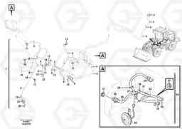 33769 Cable harness, front L120F, Volvo Construction Equipment