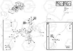 66990 Cable harness, front L120F, Volvo Construction Equipment