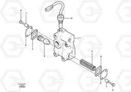 17372 Lubricating oil valve L120F, Volvo Construction Equipment