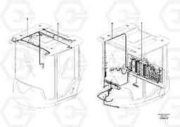 45941 Cable harnesses, cab L350F, Volvo Construction Equipment