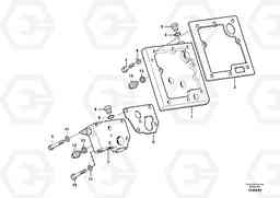 48785 Lubricating oil valve with fitting parts L120F, Volvo Construction Equipment