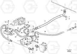 101946 Secondary steering system. L350F, Volvo Construction Equipment