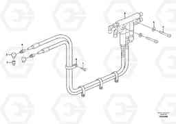 46199 Central lubrication with fitting parts. B2 L350F, Volvo Construction Equipment