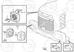 18605 Lighting, rear L120F, Volvo Construction Equipment