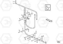 3288 Central lubrication with fitting parts. B3 L350F, Volvo Construction Equipment