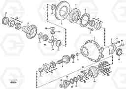 40174 Final drive T450D, Volvo Construction Equipment