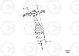 21990 Servo valve with fitting parts. L120F, Volvo Construction Equipment