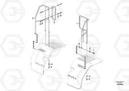 16100 Handrail L120F, Volvo Construction Equipment