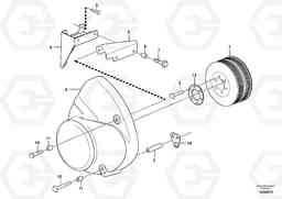 17424 Belt transmission A35E, Volvo Construction Equipment