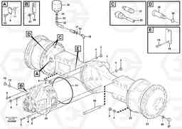 34471 Planetary axle 2, load unit A35E FS FULL SUSPENSION, Volvo Construction Equipment