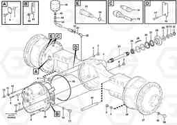 38373 Planetary axle 1, load unit A40E FS FULL SUSPENSION, Volvo Construction Equipment