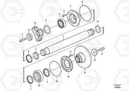 17276 Intermediate shaft A35E, Volvo Construction Equipment