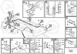 85339 Hoses to fan drive L180F HL HIGH-LIFT, Volvo Construction Equipment