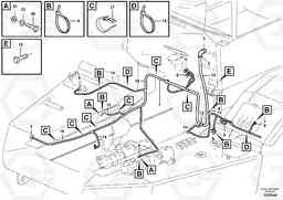 27272 Cable harnesses, front A40E, Volvo Construction Equipment