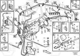 97526 Cable harnesses, instrument panel A35E, Volvo Construction Equipment