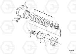 35183 Damping cylinder A35E FS FULL SUSPENSION, Volvo Construction Equipment