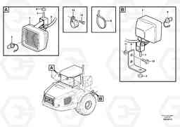 76039 Work lights A40E FS FULL SUSPENSION, Volvo Construction Equipment