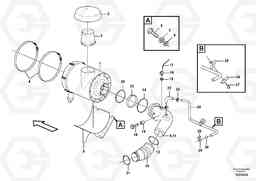 21648 Air filter with fitting parts A35E FS FULL SUSPENSION, Volvo Construction Equipment