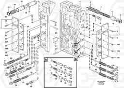 57188 Damping valve block L330E, Volvo Construction Equipment