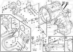 49676 Oil distributor and tube L150F, Volvo Construction Equipment