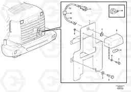 20300 Sign lamp. L180F, Volvo Construction Equipment