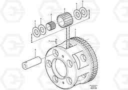 34932 Planet kit, stage 4 A40E, Volvo Construction Equipment